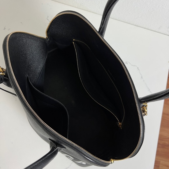 Pristine Balenciaga Ville Medium Top Handle Bag Black Small Grain Calfskin - Picture 9 of 12